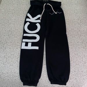 Black Lazy Pants